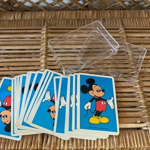Walt Disney Productions Mickey Mouse Playing Cards Vintage Deck of Cards
